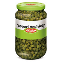 D'Amico Capers in Wine Vinegar 580g