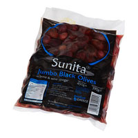 Sunita Jumbo Black Olives